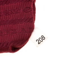 Pre Owned Prada Red Saffiano Lux Leather Large Double Zip Tote