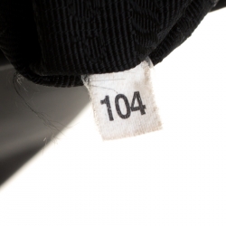 Pre Owned Prada Black Leather Hobo