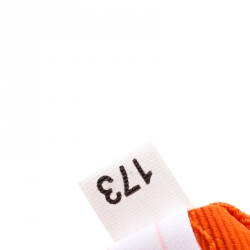 Pre Owned Prada Orange Saffiano Leather Medium Lux Tote