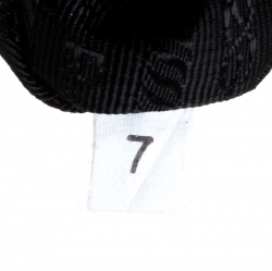 Pre Owned Prada Black Saffiano Lux Leather Large Gardener's Tote