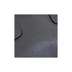 Pre Owned Prada Black Glace Calfskin Leather Twin Pocket Double Handle Tote