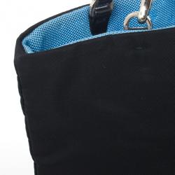 Pre Owned Prada Black Tessuto Nylon Tote