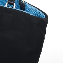 Pre Owned Prada Black Tessuto Nylon Tote