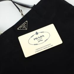 Pre Owned Prada Black Tessuto Nylon Tote
