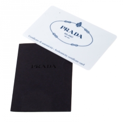 Pre Owned Prada Mint Green Saffiano Lux Leather Small Promenade Tote