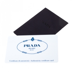 Pre Owned Prada Orange Saffiano Lux Leather Small Promenade Crossbody Bag