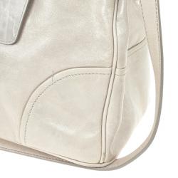 مملوكة مسبقًا Prada Daino Zip-Top Tote