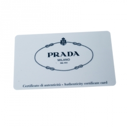 Pre Owned Prada Red Leather Vitello Daino Shopper Tote