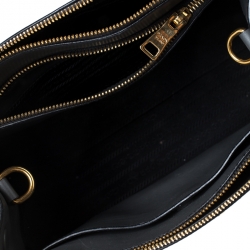 Pre Owned Prada Grey Saffiano Leather Esplanade Tote 