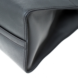Pre Owned Prada Grey Saffiano Leather Esplanade Tote 
