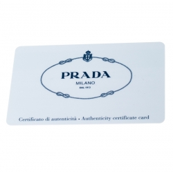 Pre Owned Prada Burgundy Saffiano Lux Leather Tote