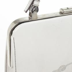 Pre Owned Prada Quarzo Spazzolato Print Show Bag