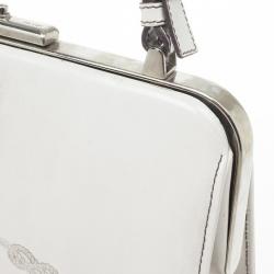 Pre Owned Prada Quarzo Spazzolato Print Show Bag