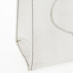 Pre Owned Prada Quarzo Spazzolato Print Show Bag