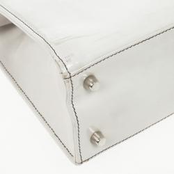 Pre Owned Prada Quarzo Spazzolato Print Show Bag