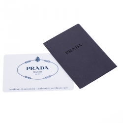 Pre Owned Prada Granate Patent Leather Shopper Tote