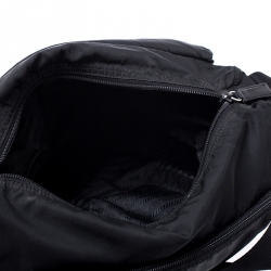 Pre Owned Prada Black Nylon and Leather Crossbody Bag