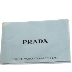 Pre Owned Prada Red Saffiano Lux Leather Parabole Tote Bag