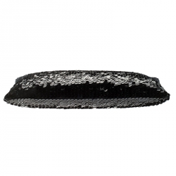 Pre Owned Prada Black Multi Tone Sequined Clutch