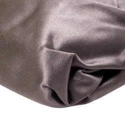 Pre Owned Prada Taupe Satin Pleated Raso Clutch