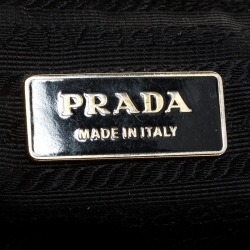 Pre Owned Prada Black Nylon Mini Shoulder Bag