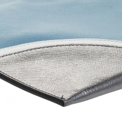 Pre Owned Prada Tricolor Saffiano Lux Leather Wristlet Clutch