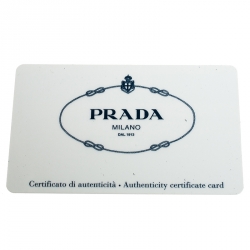 Pre Owned Prada Metallic Gold Straw and Leather Frame Bag