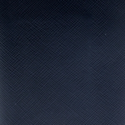 Pre Owned Prada Navy Blue Saffiano Leather Bifold Long Wallet