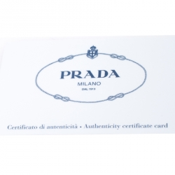 Pre Owned Prada Beige Saffiano Lux Leather Small Tote 