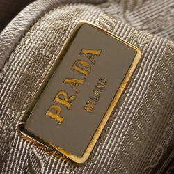 Pre Owned Prada Beige Saffiano Leather Tote