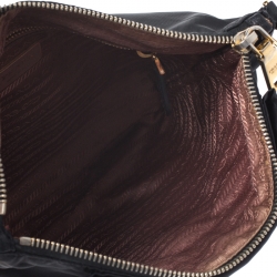Pre Owned  Prada Black Tessuto Nylon Crossbody Bag