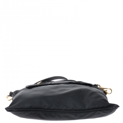 Pre Owned  Prada Black Tessuto Nylon Crossbody Bag