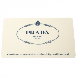 Pre Owned Prada Copper Tessuto Nylon Shoulder Bag