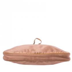 Pre Owned Prada Copper Tessuto Nylon Shoulder Bag