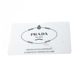 Pre Owned Prada Blue Tessuto Nylon Zainetto Backpack