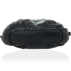 مملوكة مسبقًا Prada Black Large Soft Calf Hobo