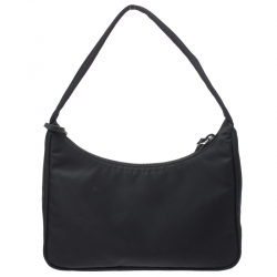 Pre Owned Prada Black Nylon Small Bag