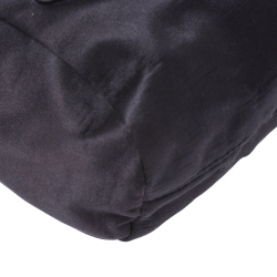 Prada Navy Blue Nylon Mini Drawstring Pouch