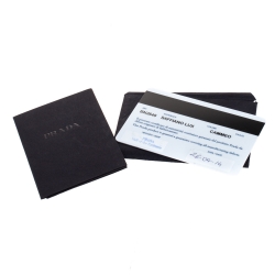 Pre Owned Prada Beige Saffiano Leather Mini Sound Convertible Bag