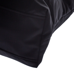 Pre Owned Prada Black Nylon and Leather Tote