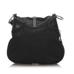 Pre Owned Prada Black Tessuto Nylon Crossbody Bag