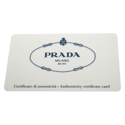 Pre Owned Prada Metallic Gold Saffiano Lux Leather Continental Wallet