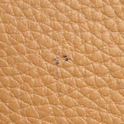 Pre Owned Prada Brown Leather Vitello Daino Crossbody Bag