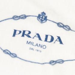 Pre Owned Prada Brown Leather Vitello Daino Crossbody Bag