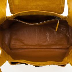 Pre Owned Prada Suede Leather Shoulder Bag