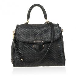 مملوكة مسبقًا Prada Limited Edition Madras Woven Flap Top Satchel
