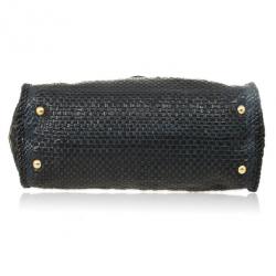 مملوكة مسبقًا Prada Limited Edition Madras Woven Flap Top Satchel