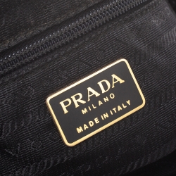 Pre Owned Prada Black Nylon Shoulder Bag