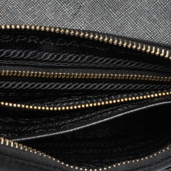 Pre Owned Prada Black Nylon and Leather Crossbody Bag