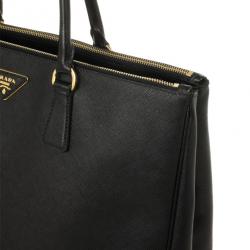 Pre Owned Prada Saffiano Lux Doublezip Tote bag